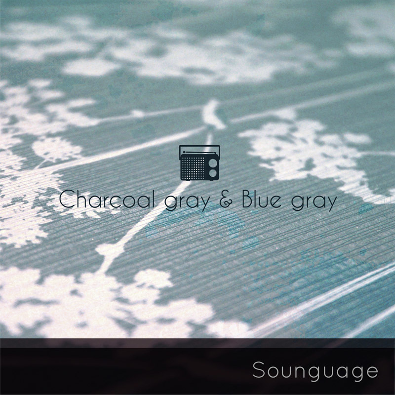 Sounguage - Charcoal gray & blue gray  Jazzy hiphop instrumental